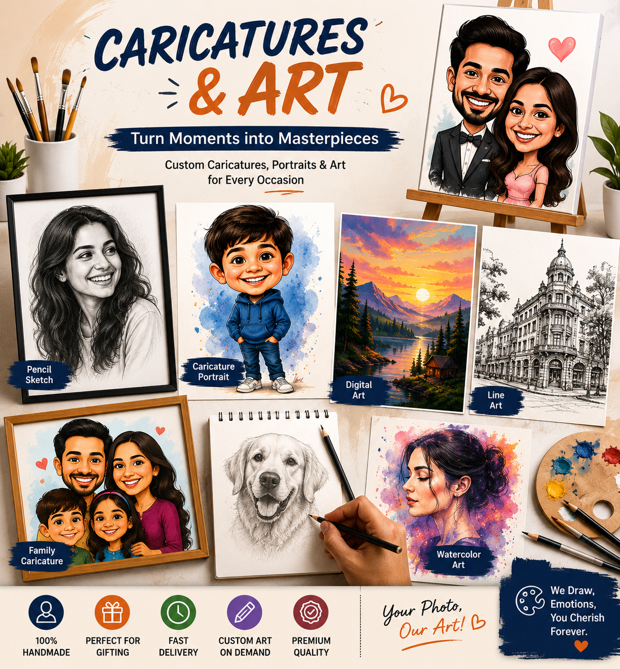 Caricatures & Art