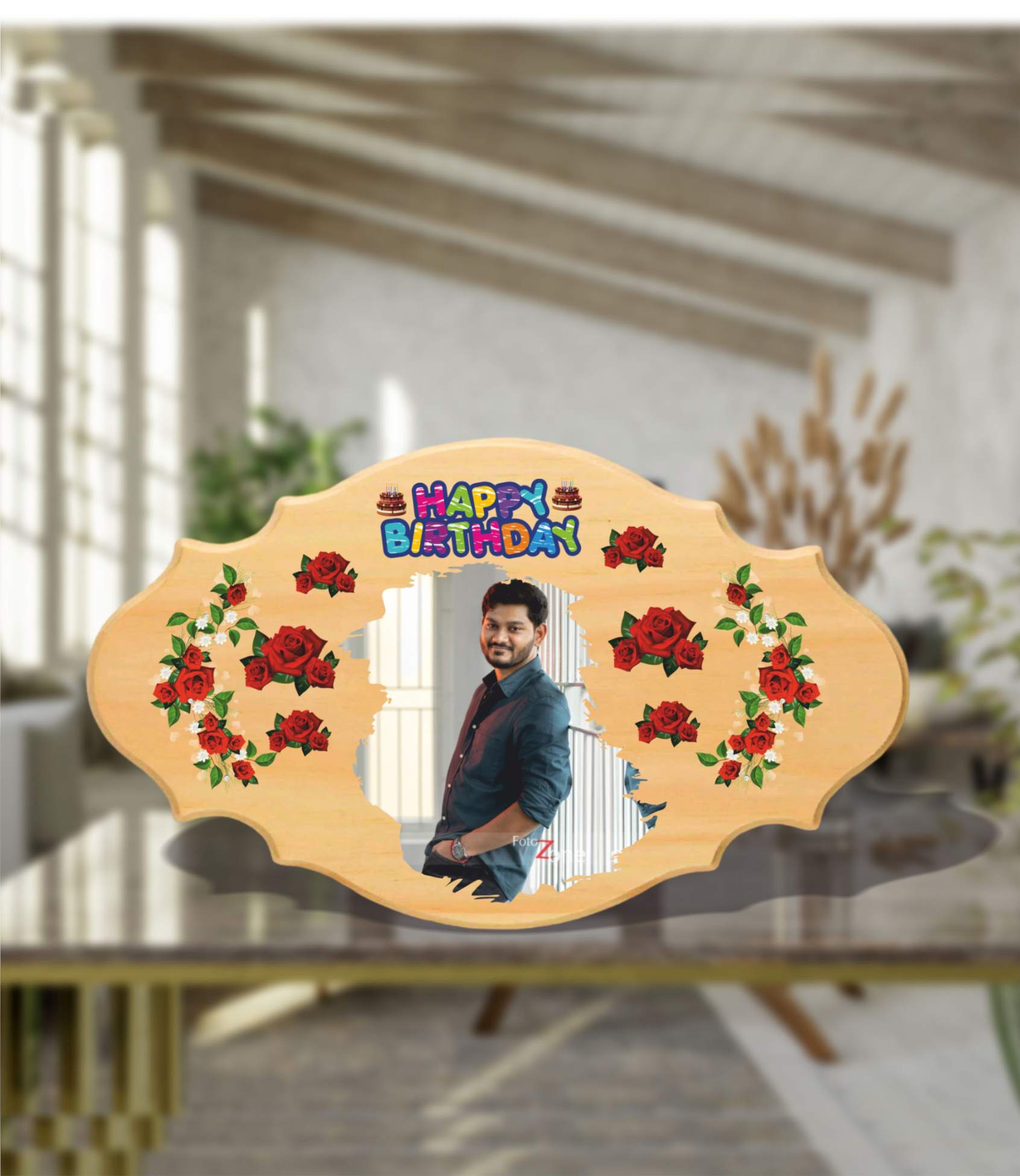 JFR73 Wooden Photo