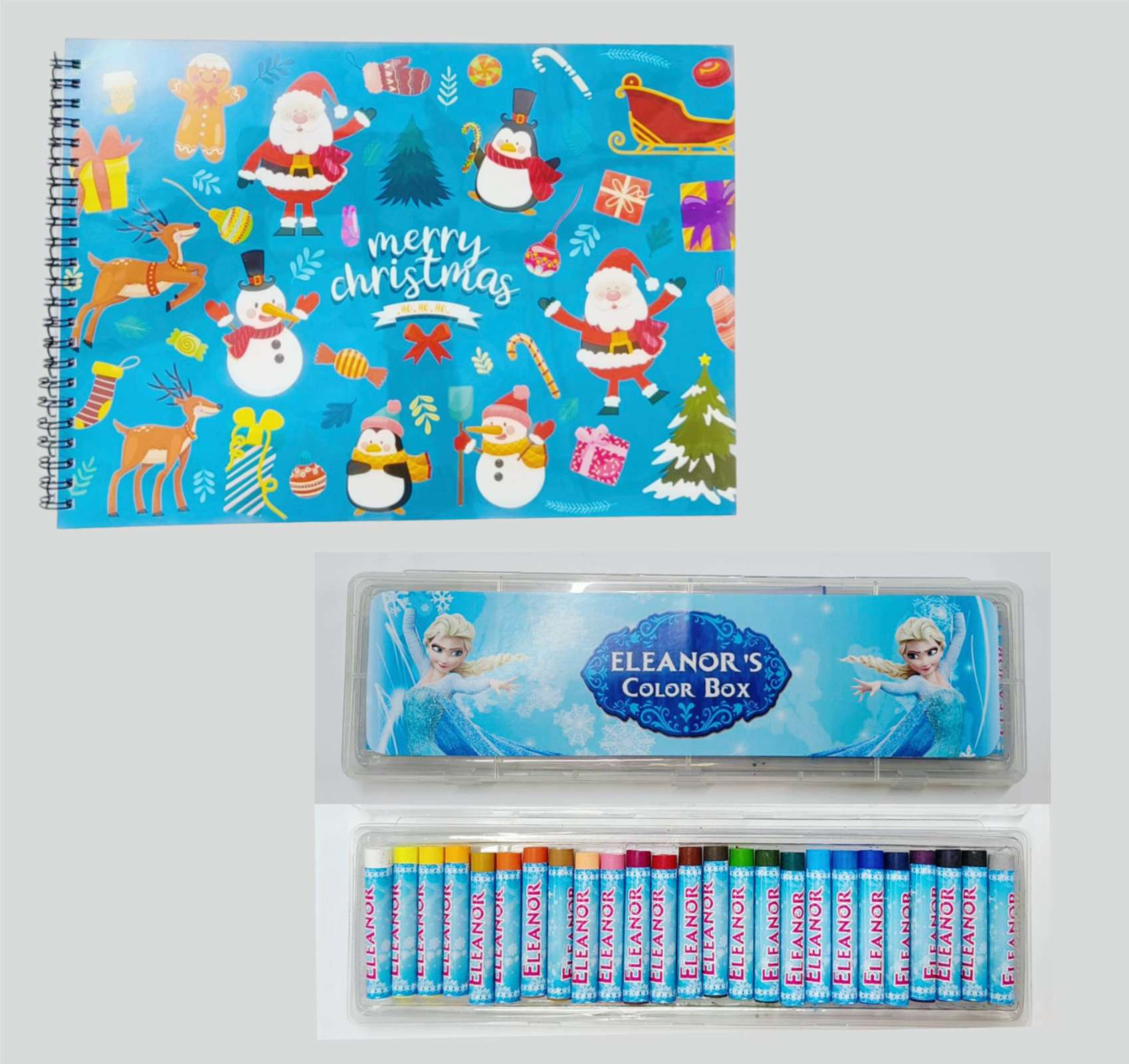DB2 Drawing Book & Crayons Set