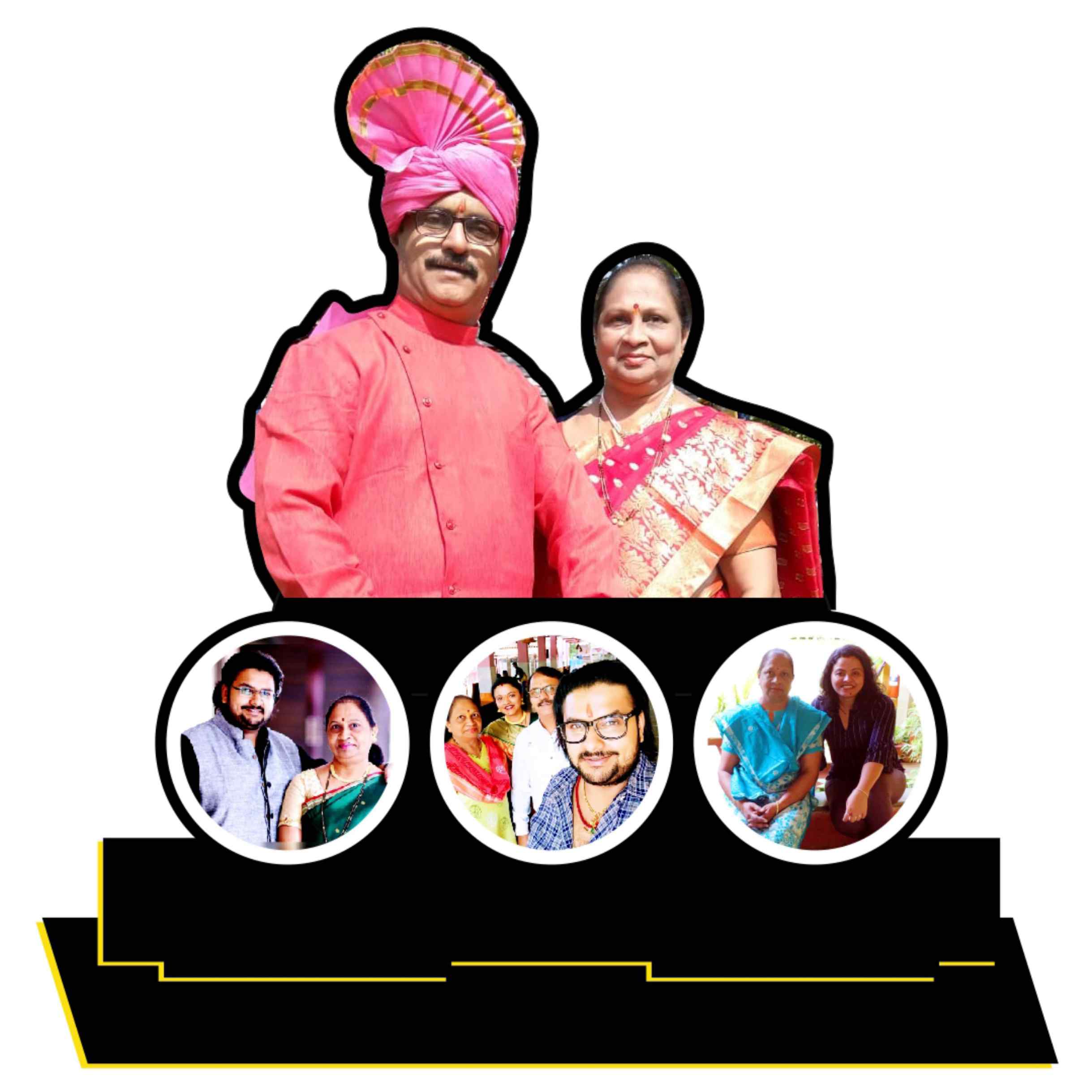 FR41 Cutout Photo Stand (Size: 10" x 12")