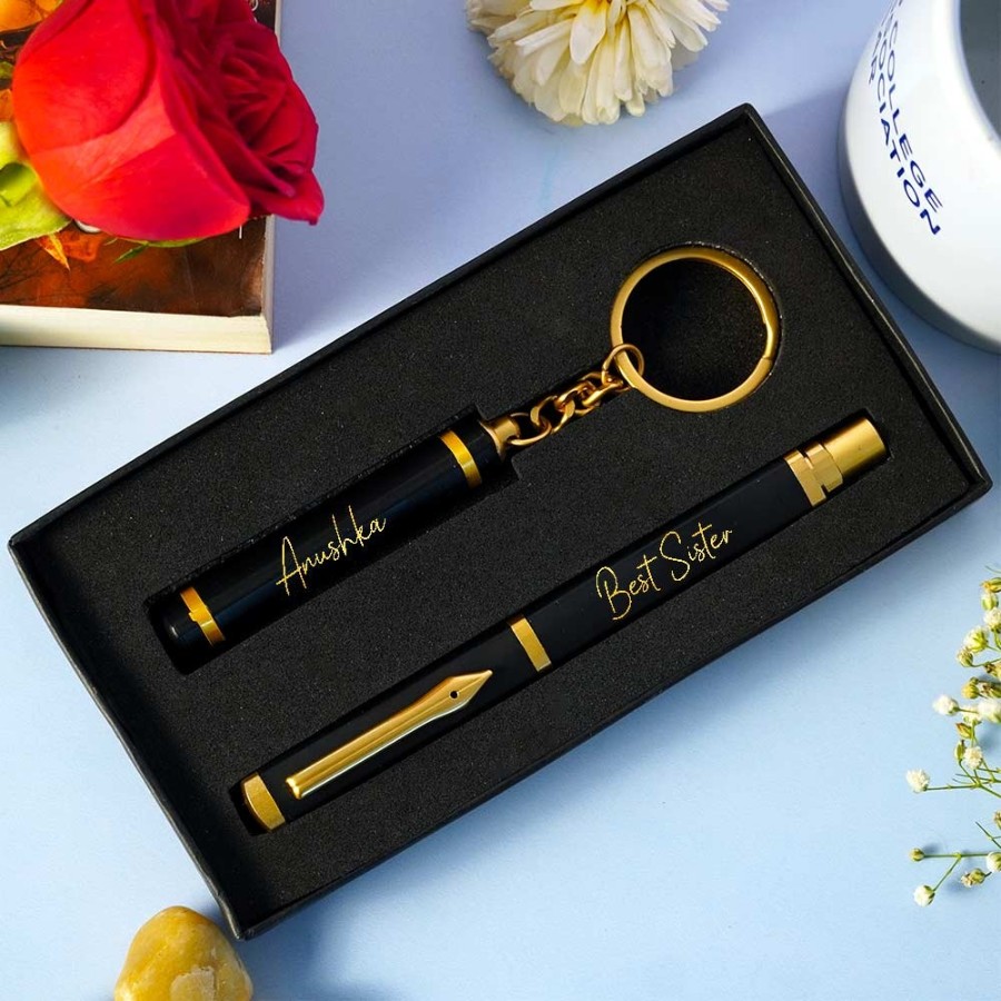 PK4 Pen & Keychain Gift Set