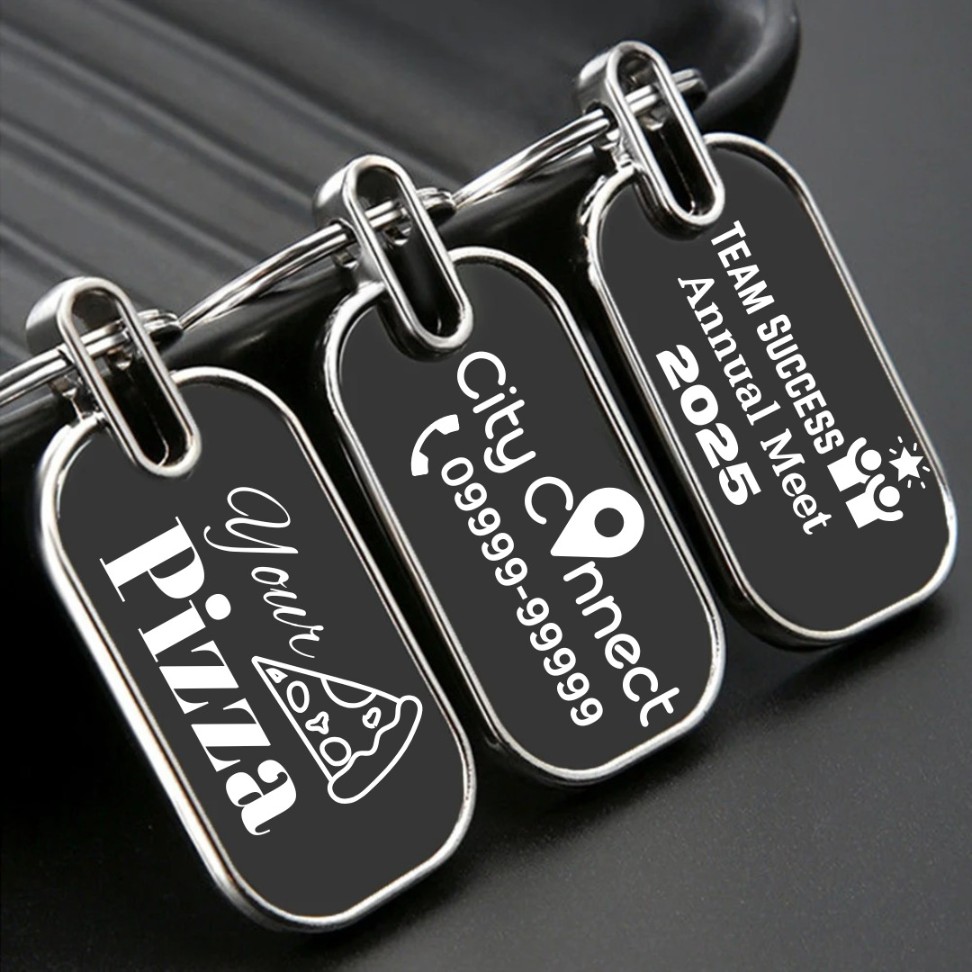 K10 Keychain Both Side PRINT