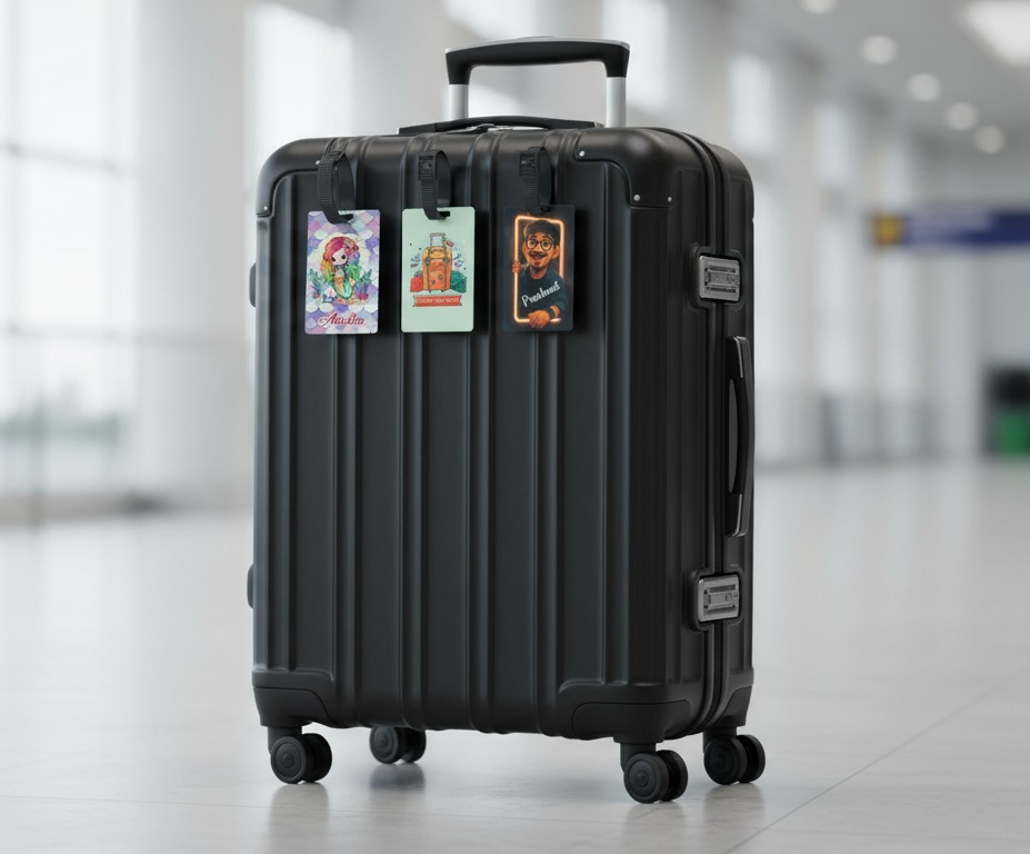 LT5 Metal Luggage Tag