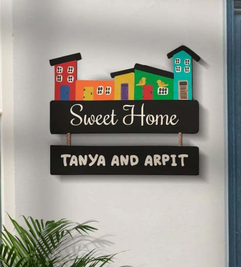 NP42 Wooden Name Plate 8X15