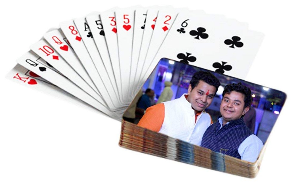 PL1 Personalized Photo Playing Cards