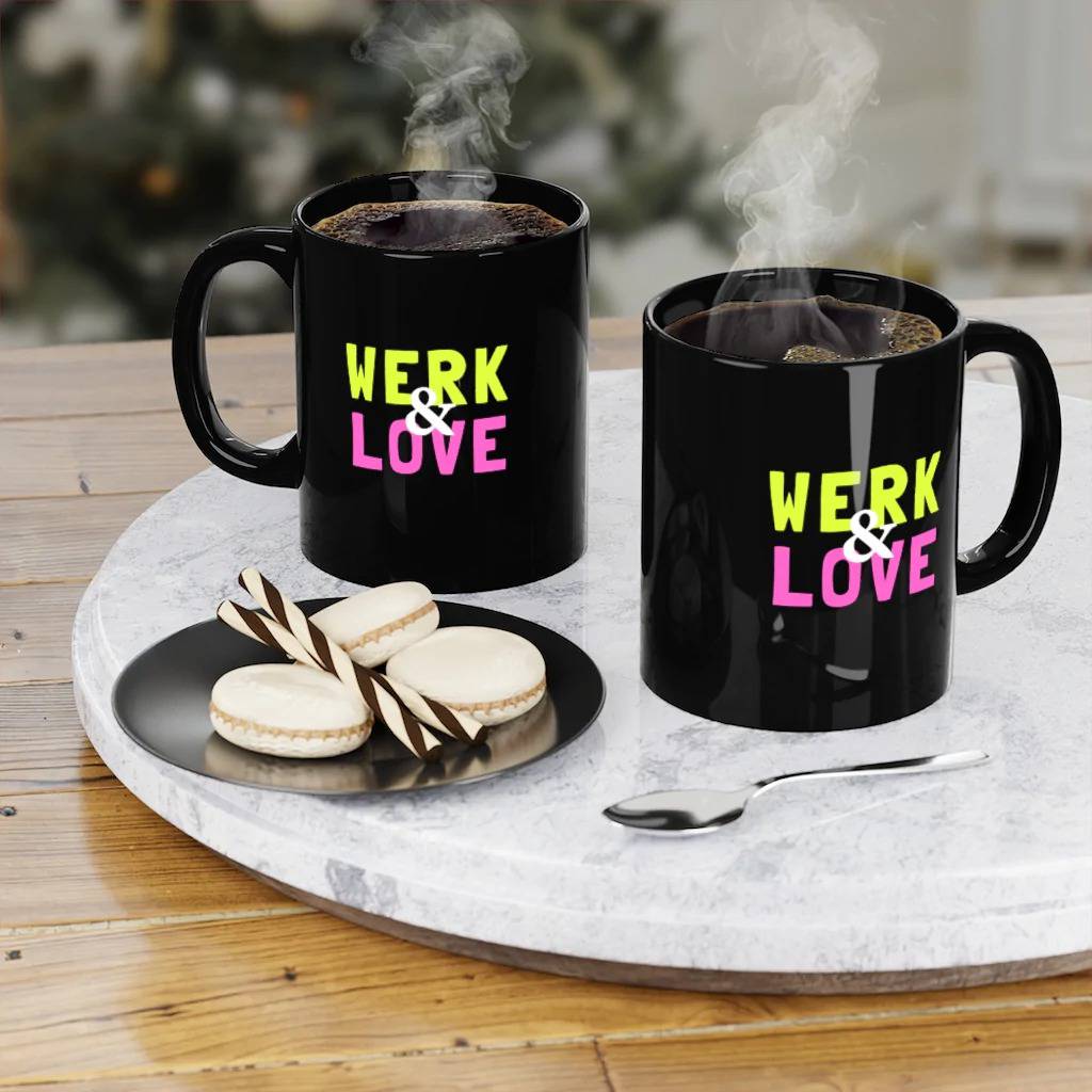 M4 Full Black Mug