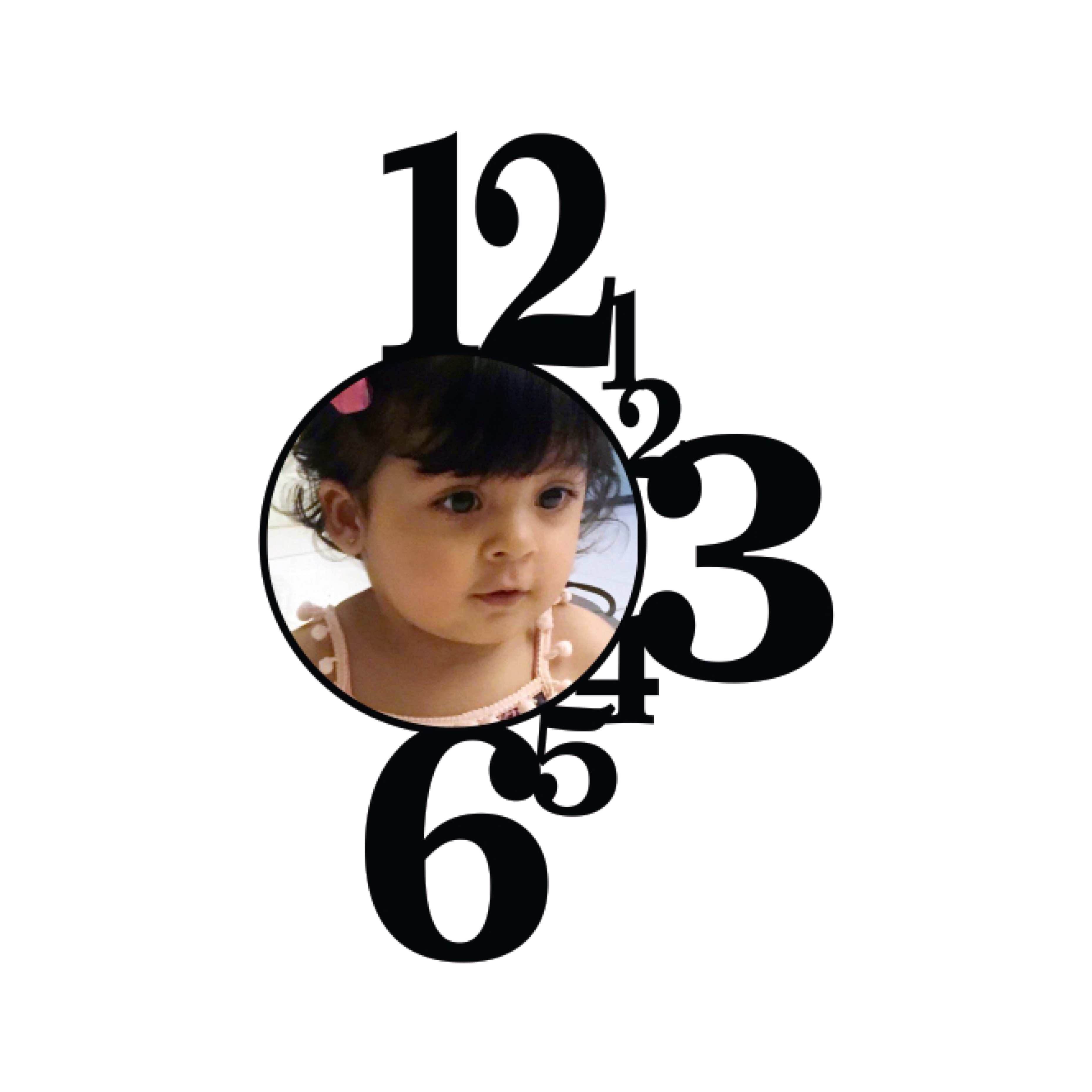FR104 MDF Clock Frame  10x17