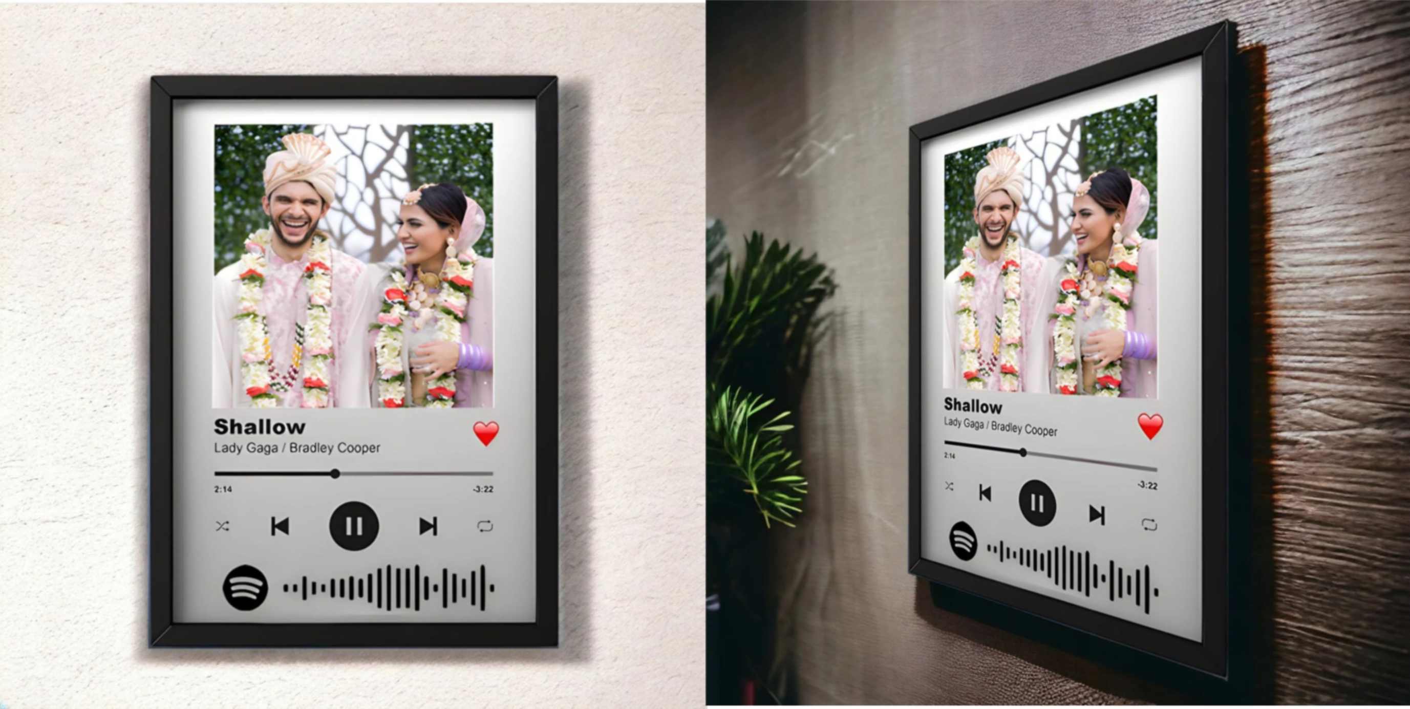 FR19 - Spotify Frame (Available Size: 9"x6"