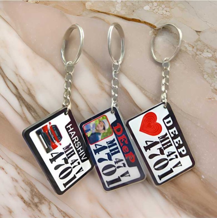 K4 Keychain 1 SIDE PRINT MDF