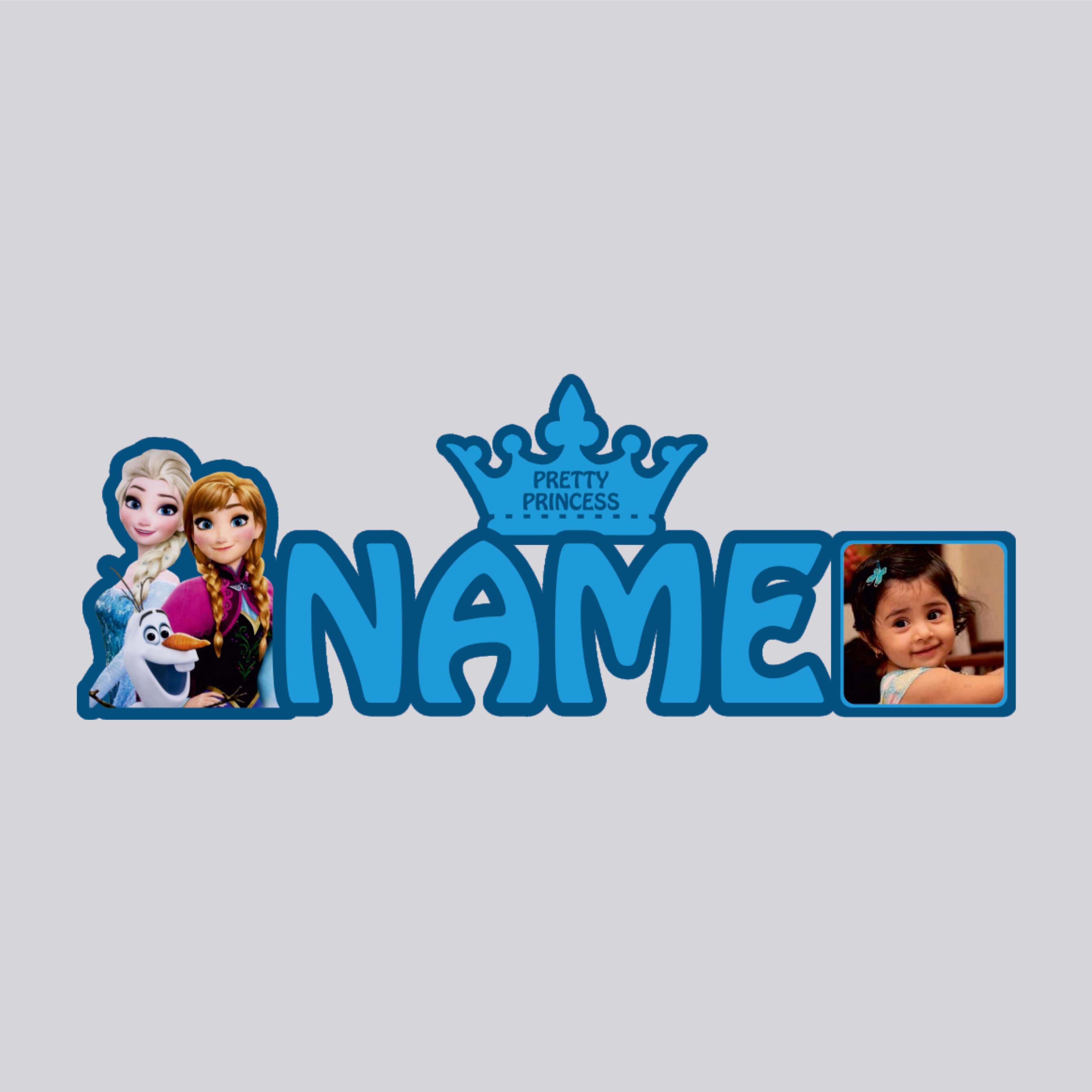 NP17 Name Plate MDF