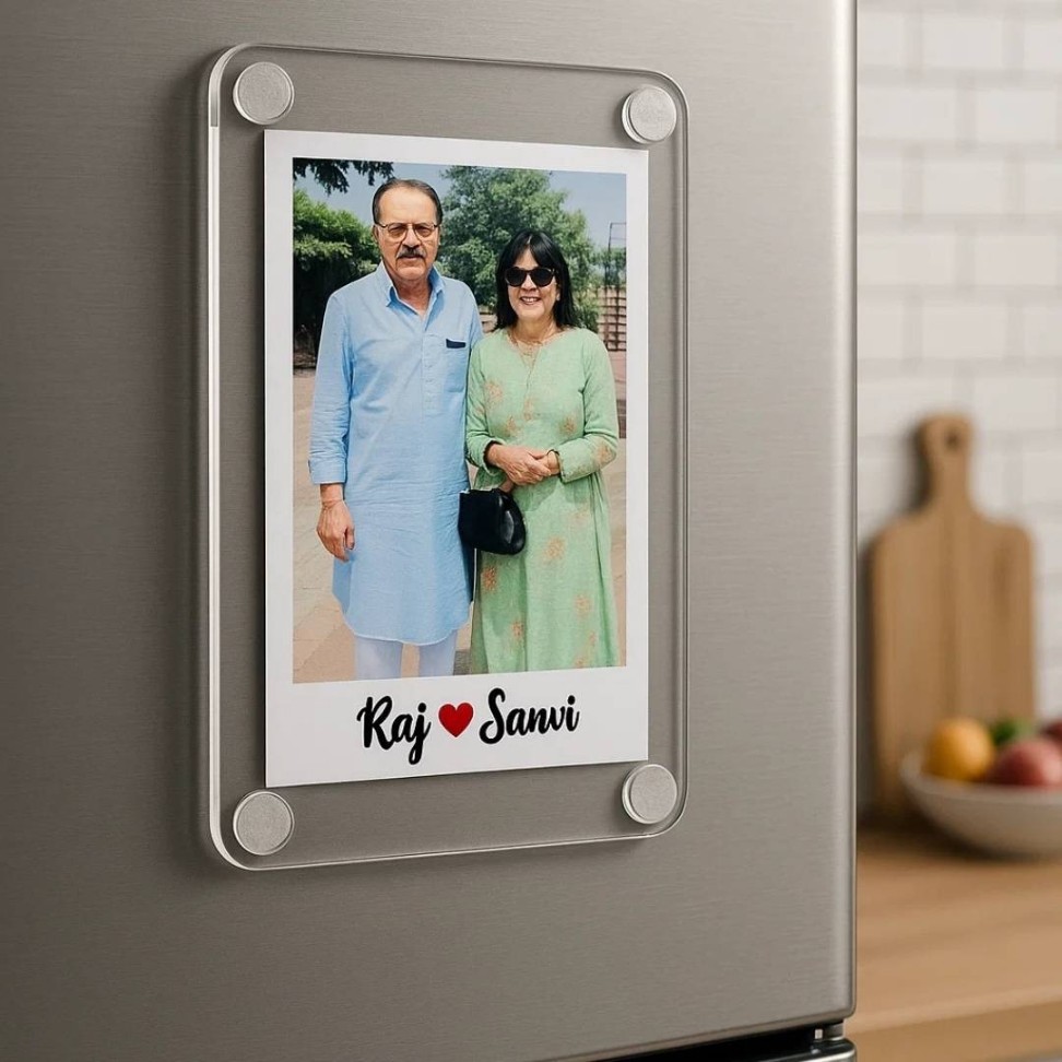 MG7 Polaroid Photo Fridge Magnet