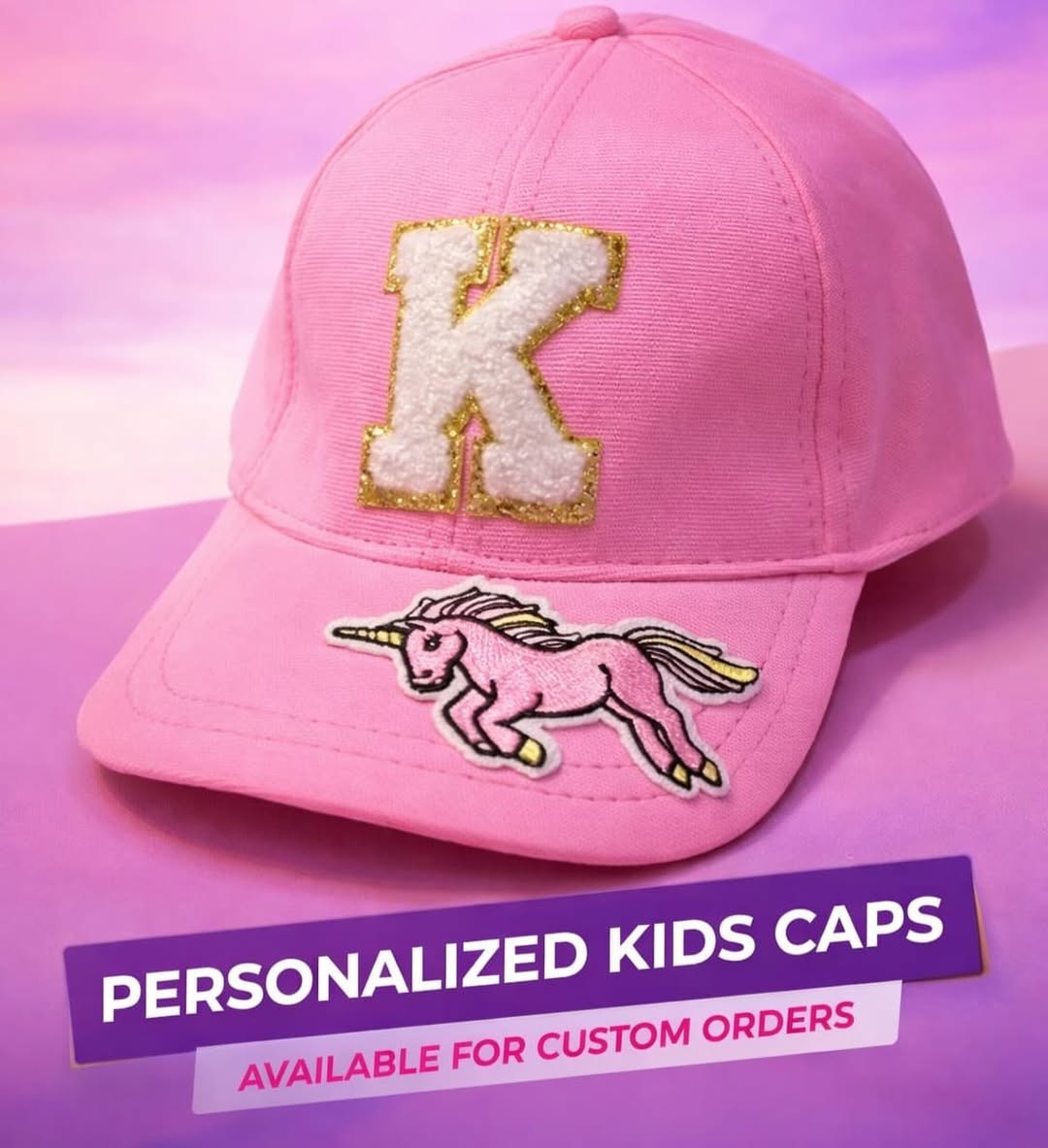 CP5 Customize Caps with Initials
