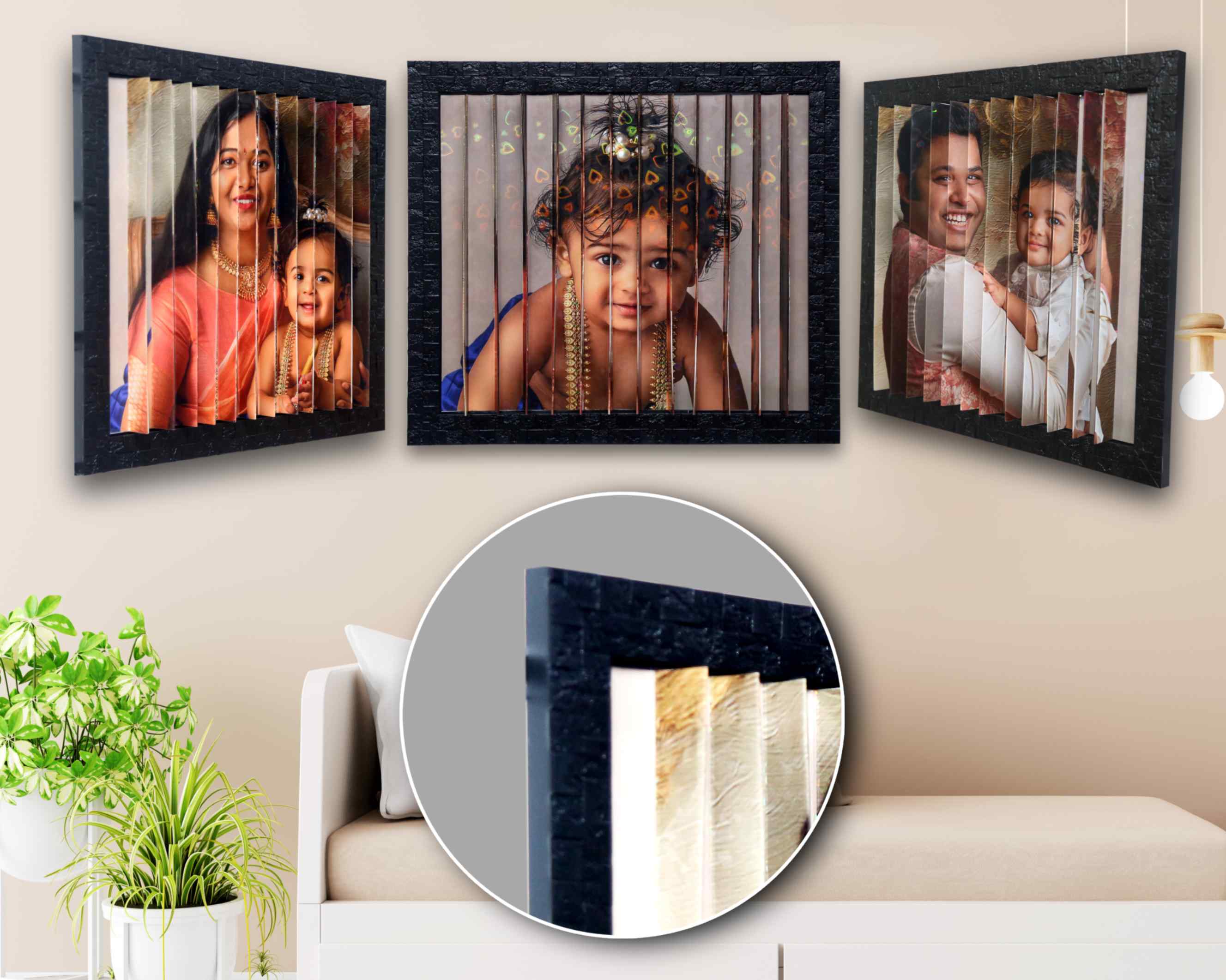 JFR54 3 in 1 Photo Frame