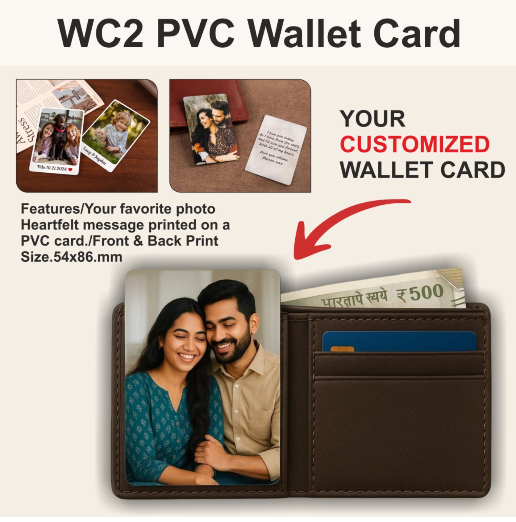 WC2 PVC Wallet Card