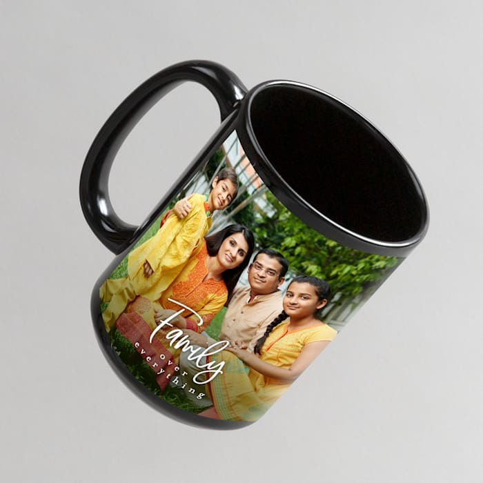 M4 Full Black Mug