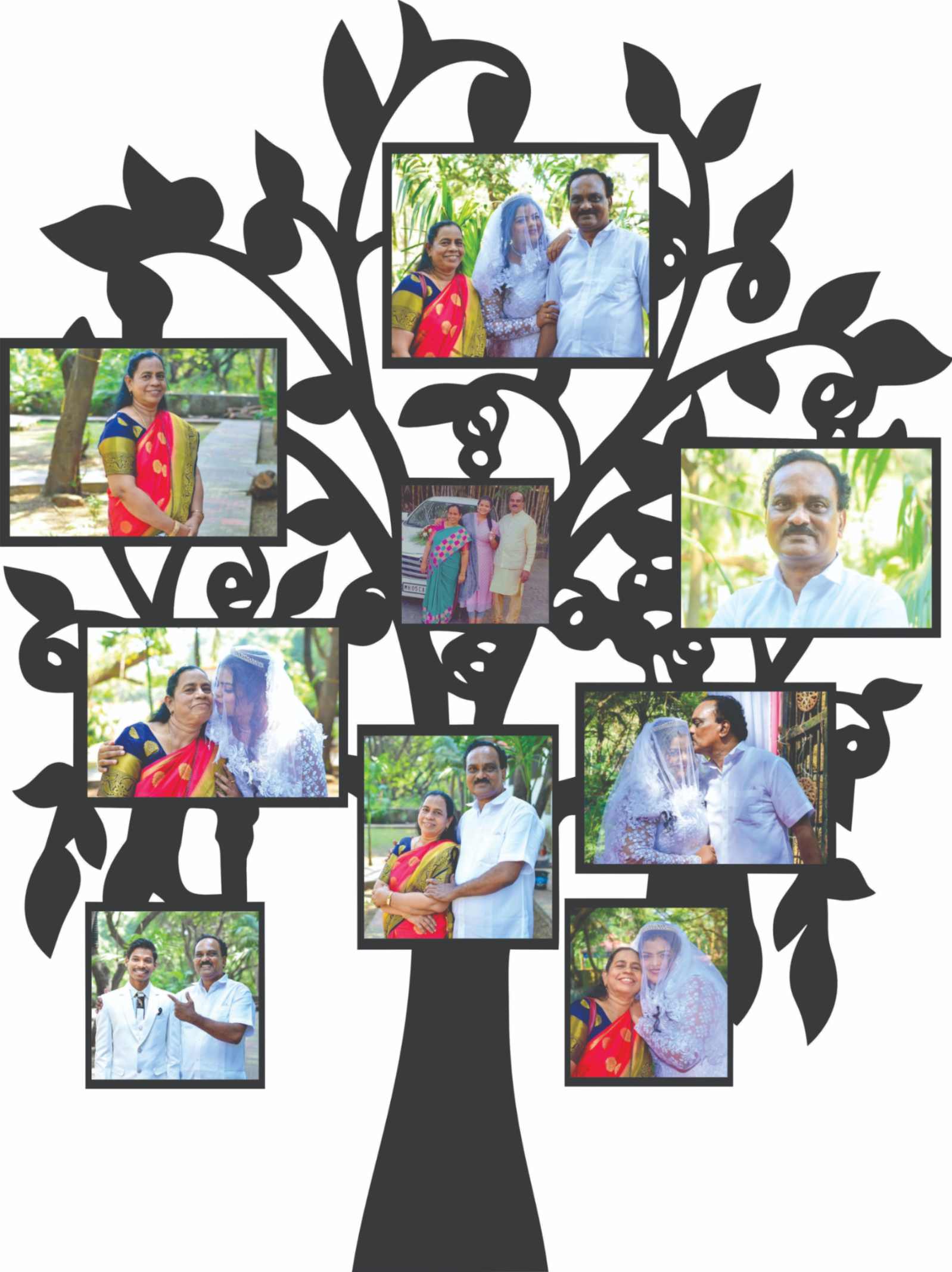FR121 Mdf Tree Frame