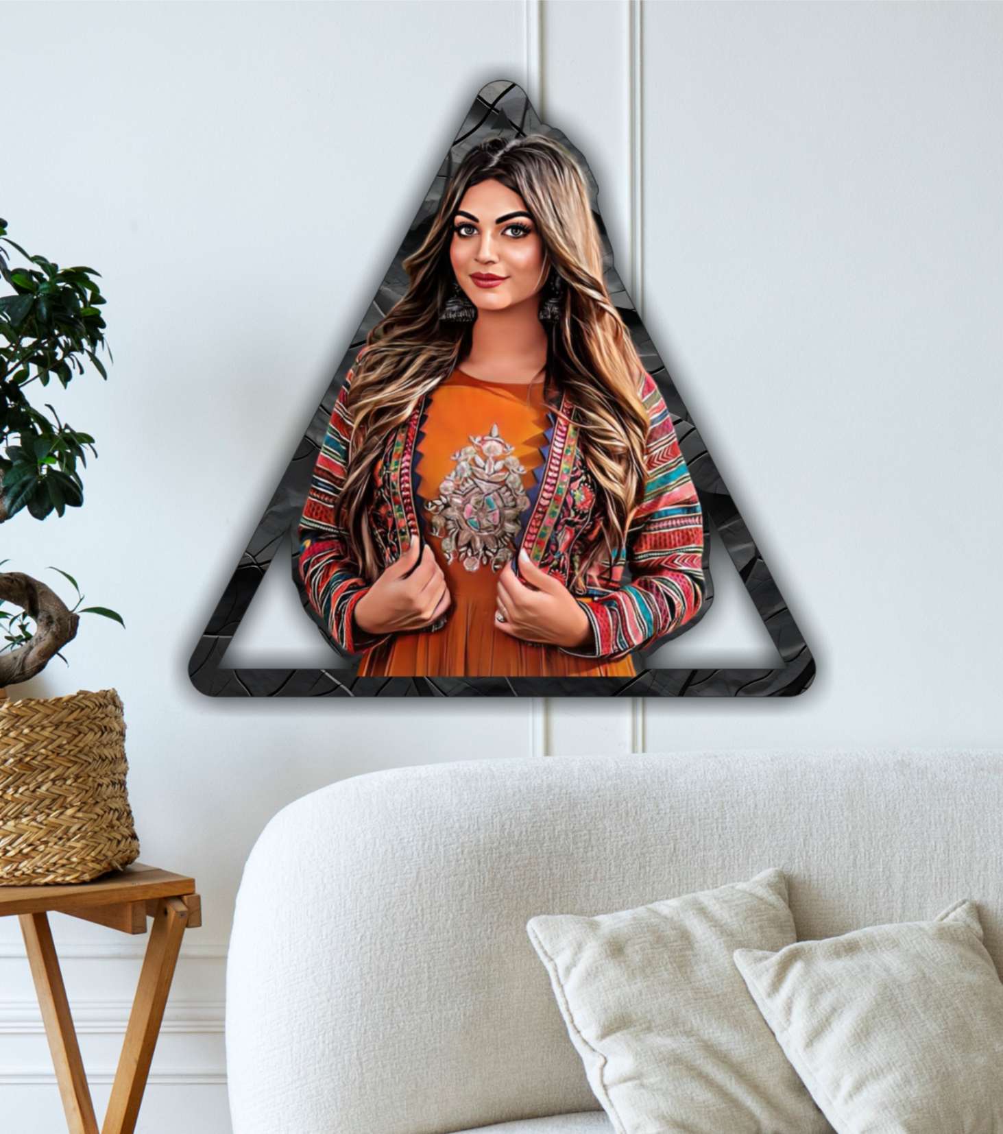 JFR61 3D Wooden Cartoon  Frame