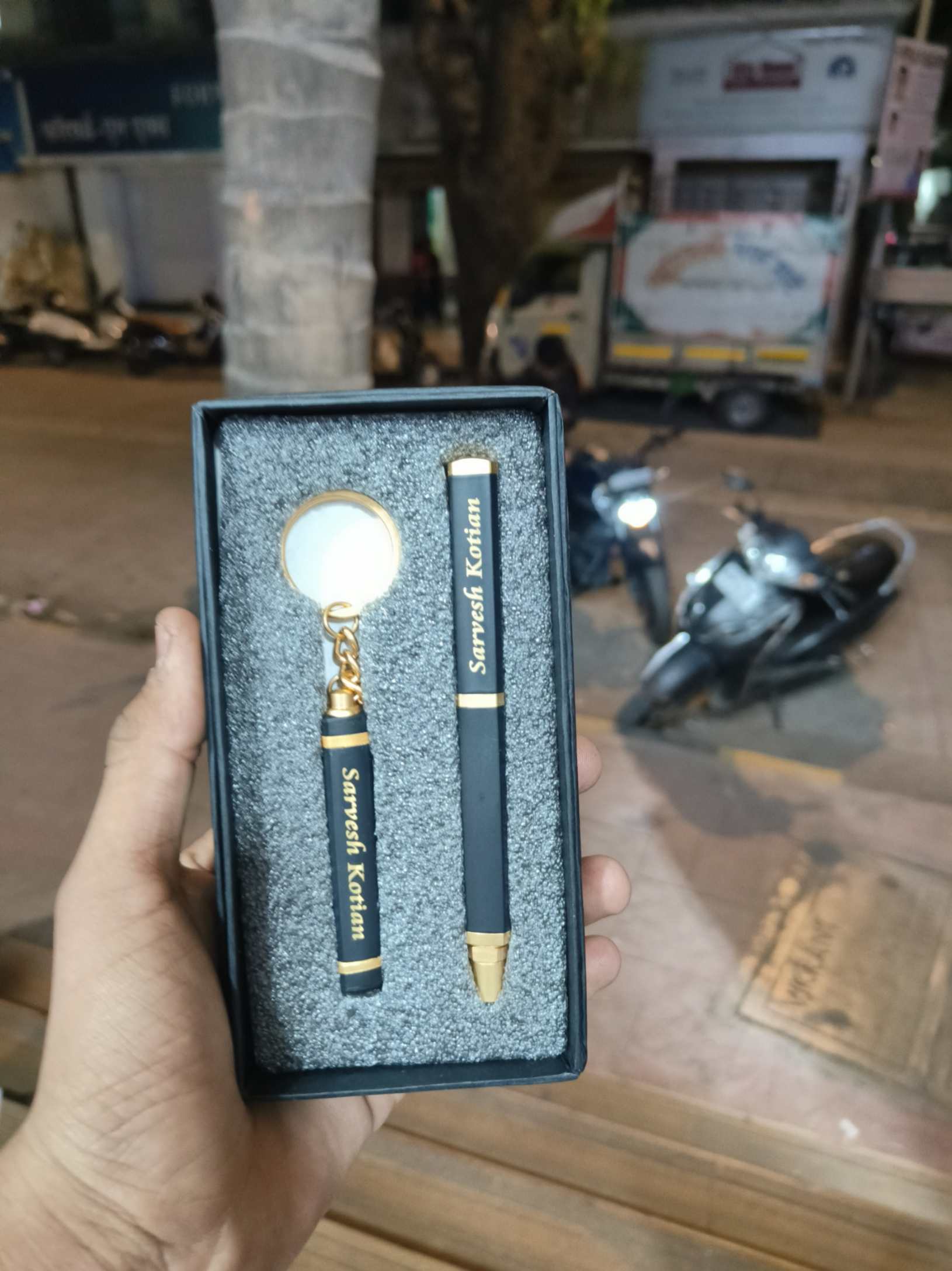PK4 Pen & Keychain Gift Set