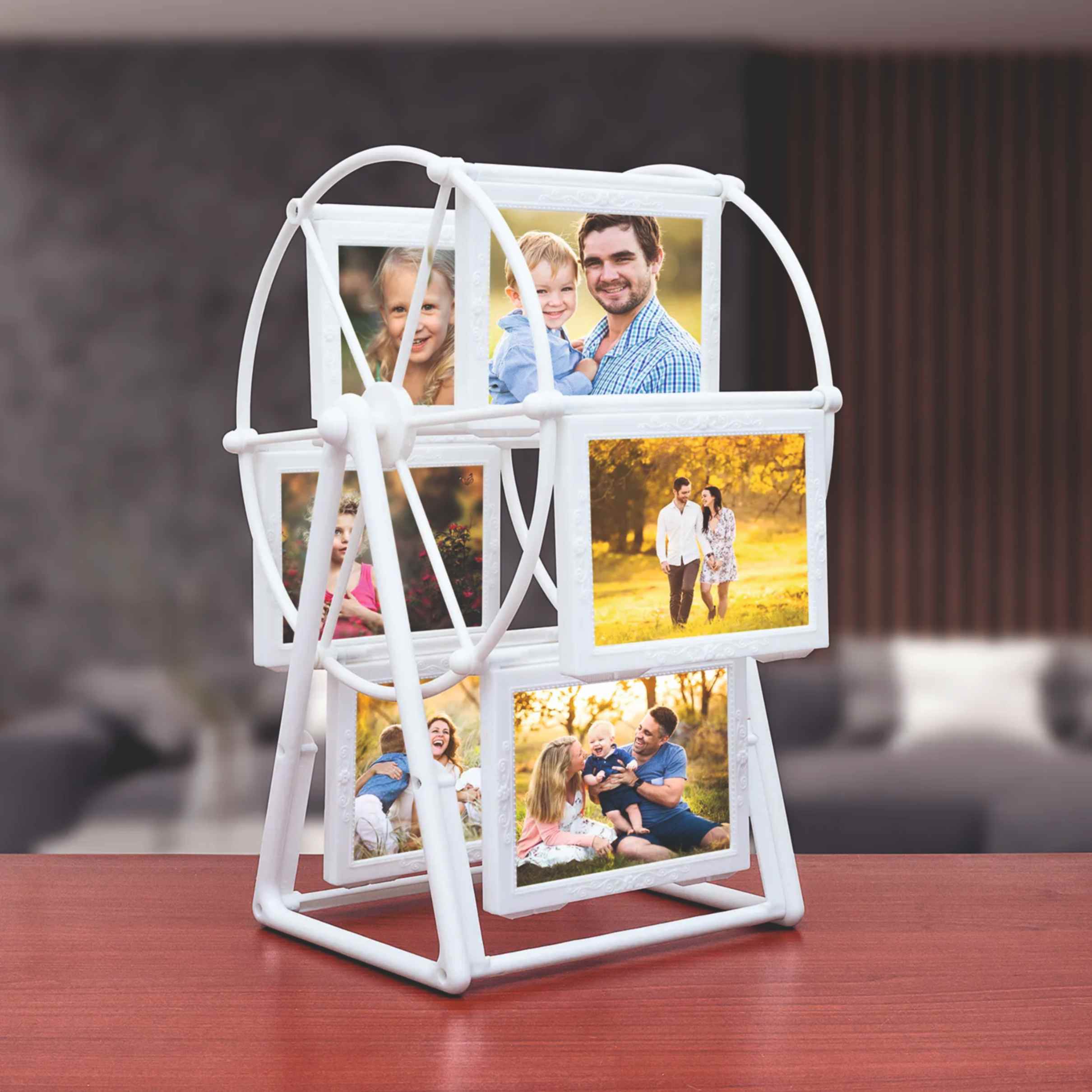 RF1 Rotating Wheel Photo Frame