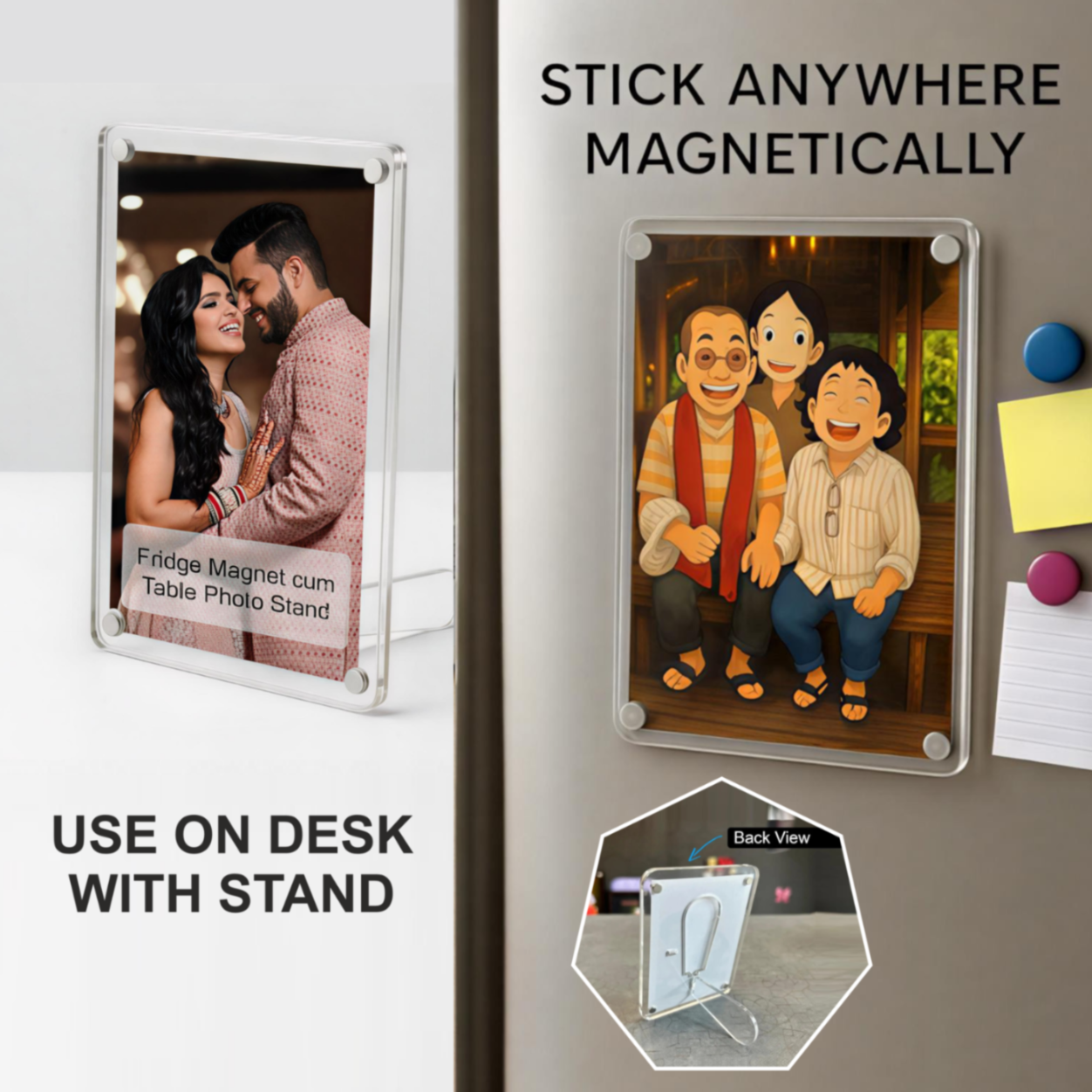 MG8 Polaroid Photo Fridge Magnet