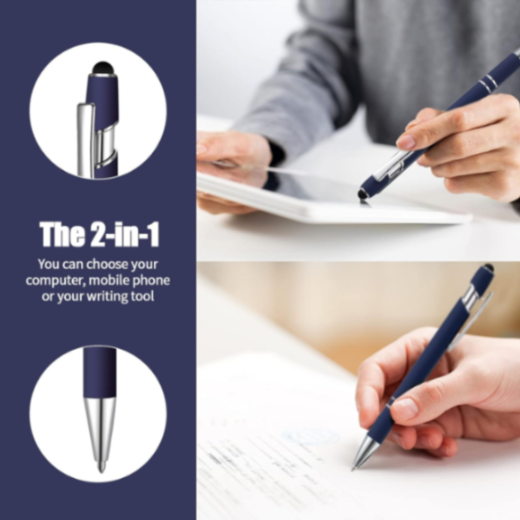 P23 2 IN 1 METAL BALL PEN