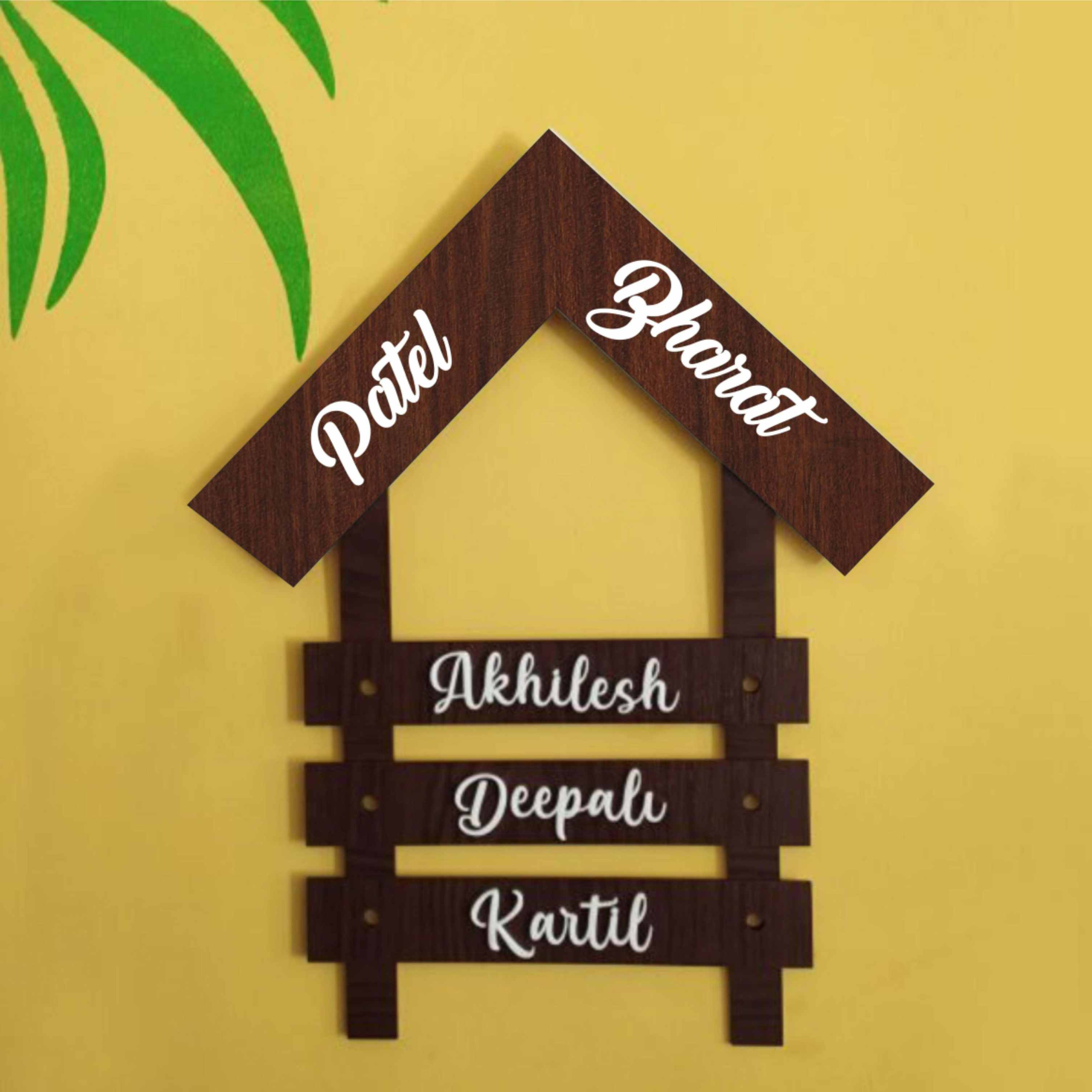NP21 Name Plate MDF
