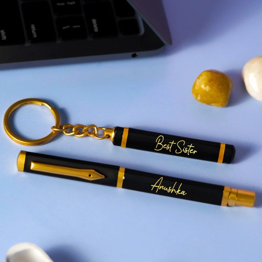 PK4 Pen & Keychain Gift Set
