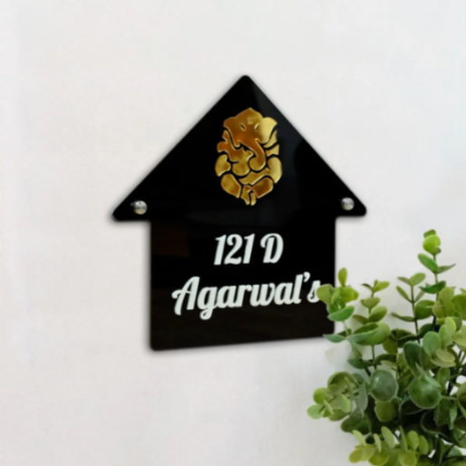 NP11 Acrylic Name Plate 9X16