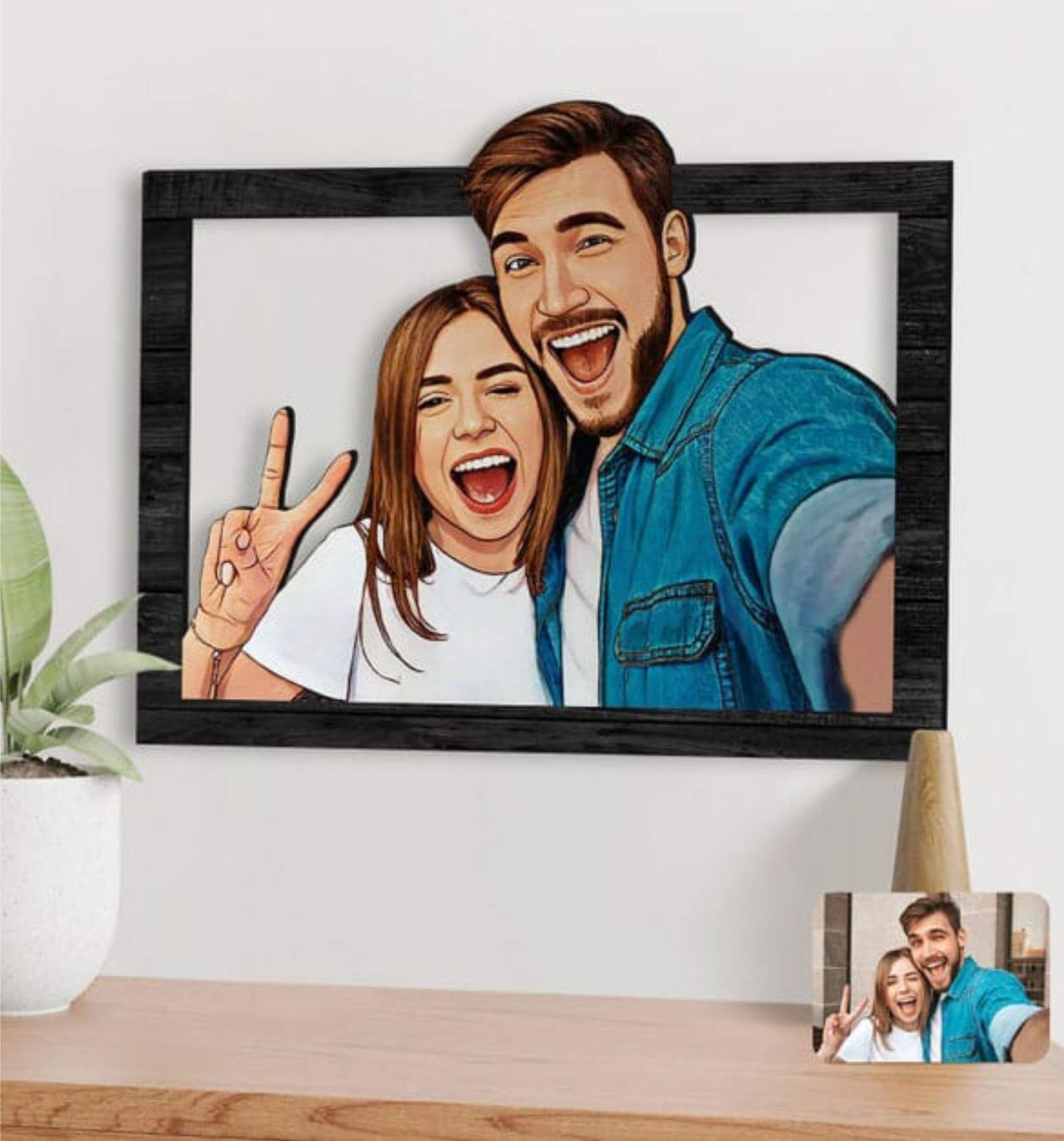 JFR60 3D Wooden Cartoon