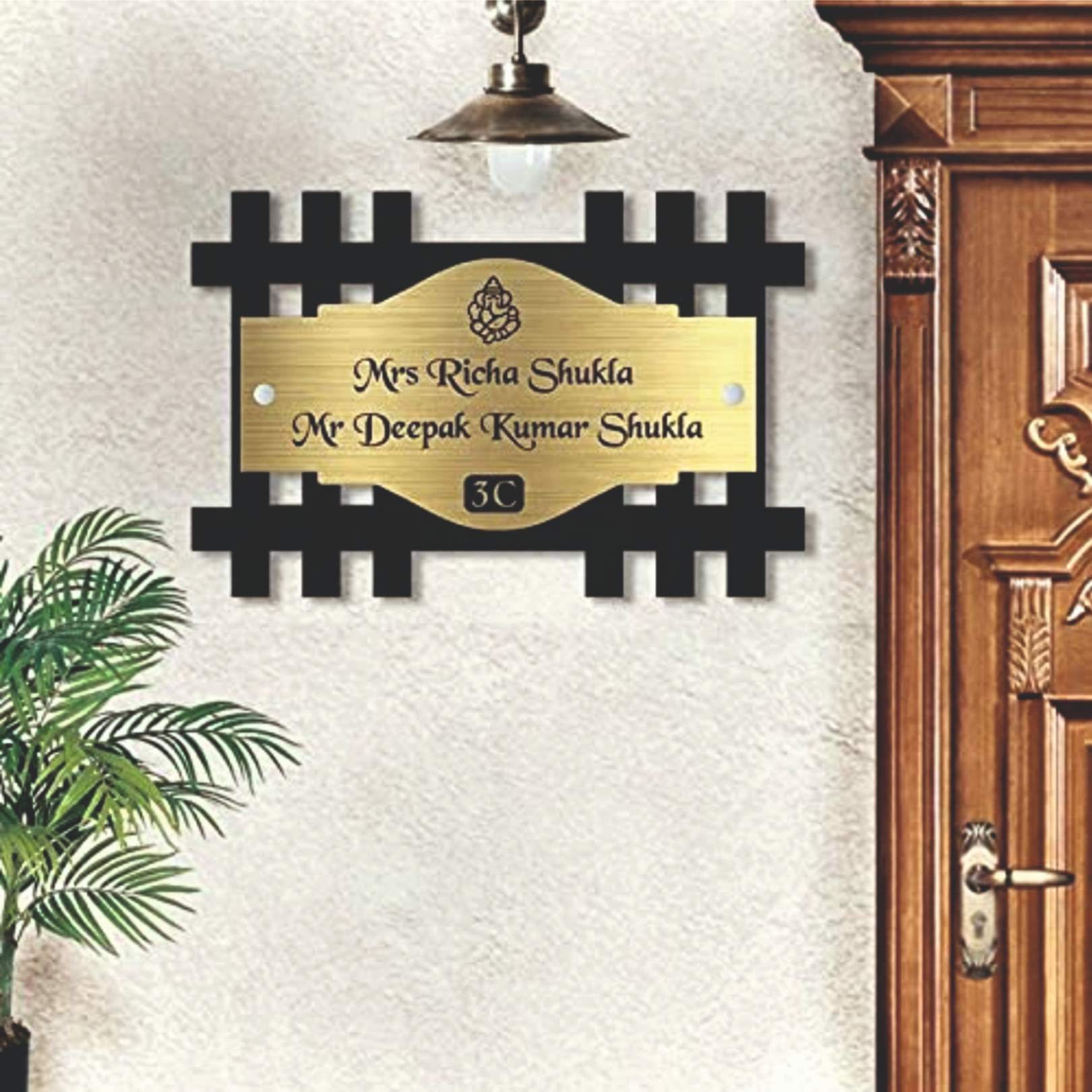 NP25 Acrylic Name Plate