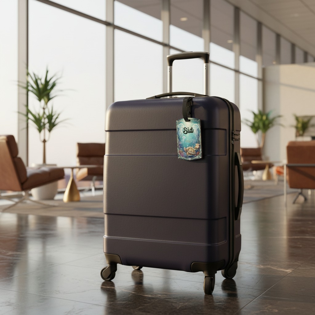 LT1 MDF Luggage Tag