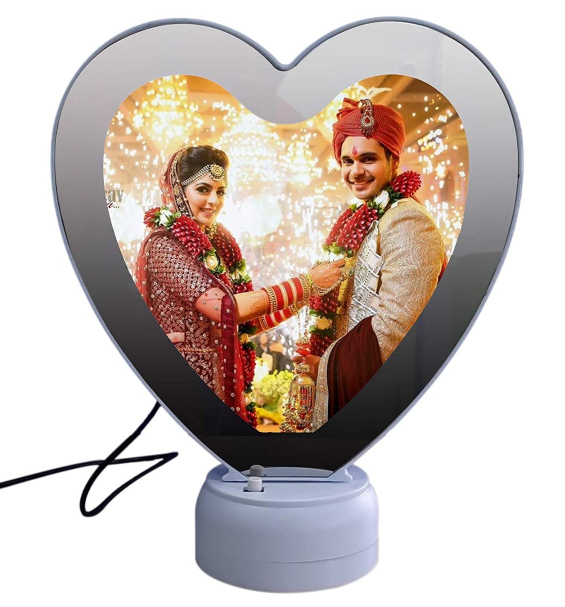 PM4 MEGIK Mirror Photo Frame with LED Lights