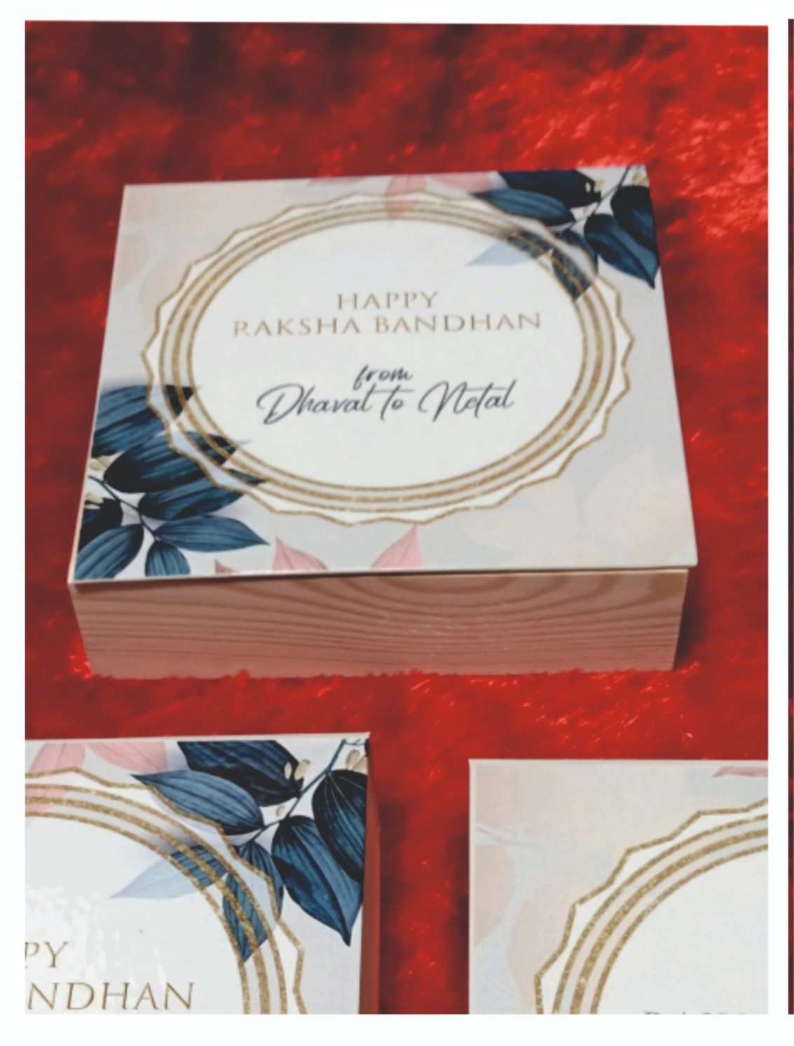 WB1 Personalized Wooden Box 