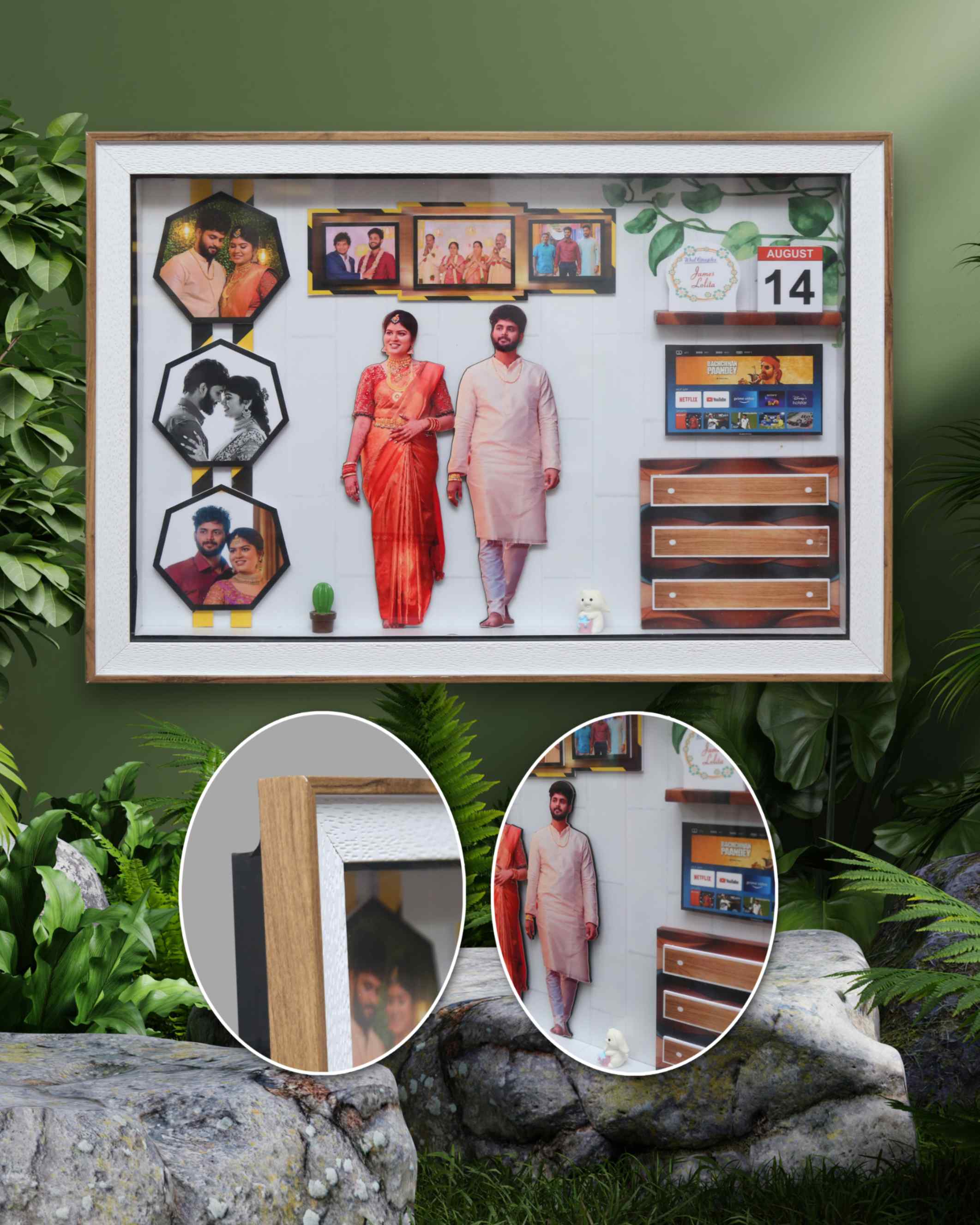 JFR68 Miniature  Photo frame