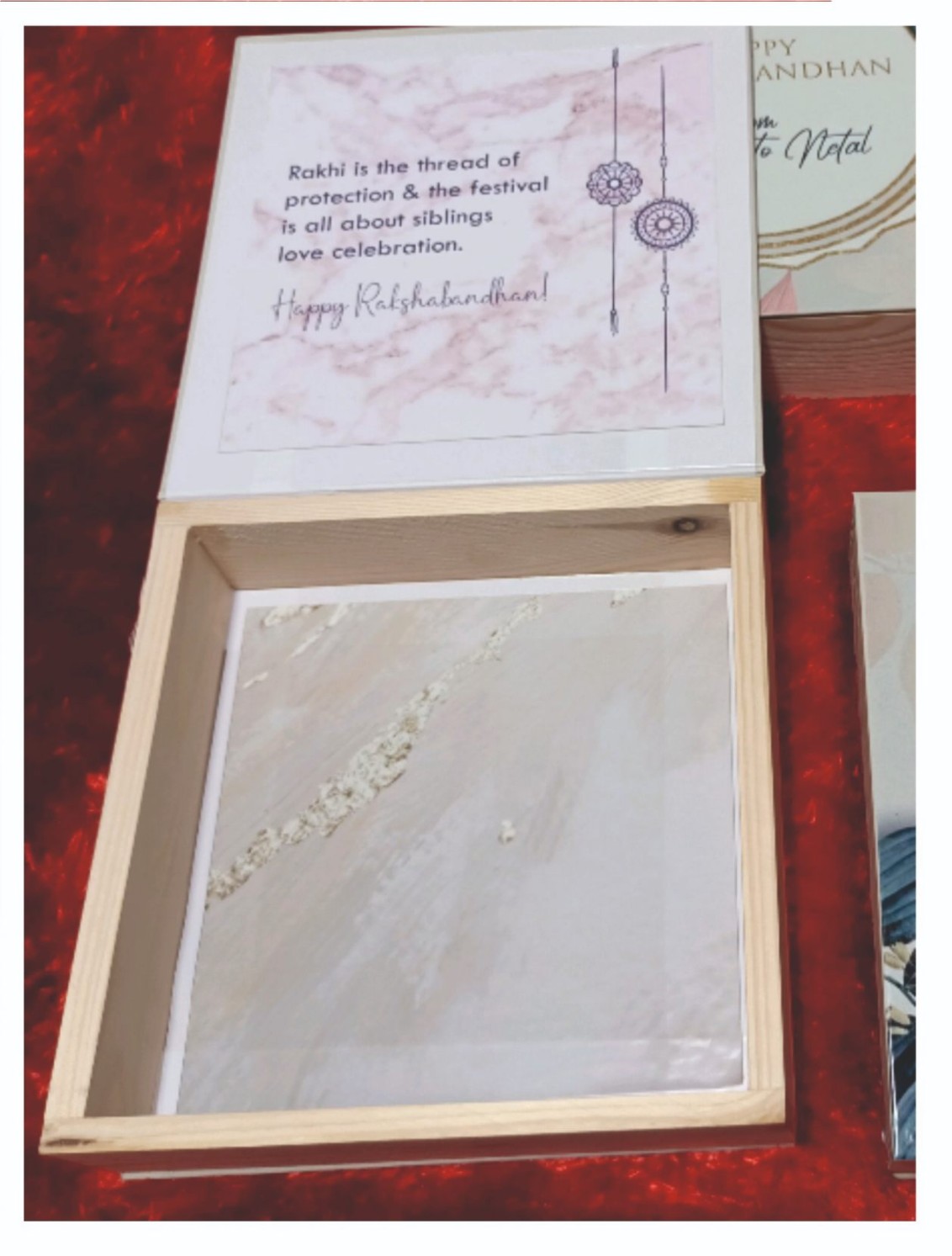 WB1 Personalized Wooden Box 