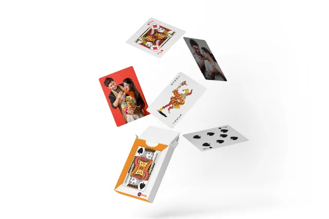PL1 Personalized Photo Playing Cards