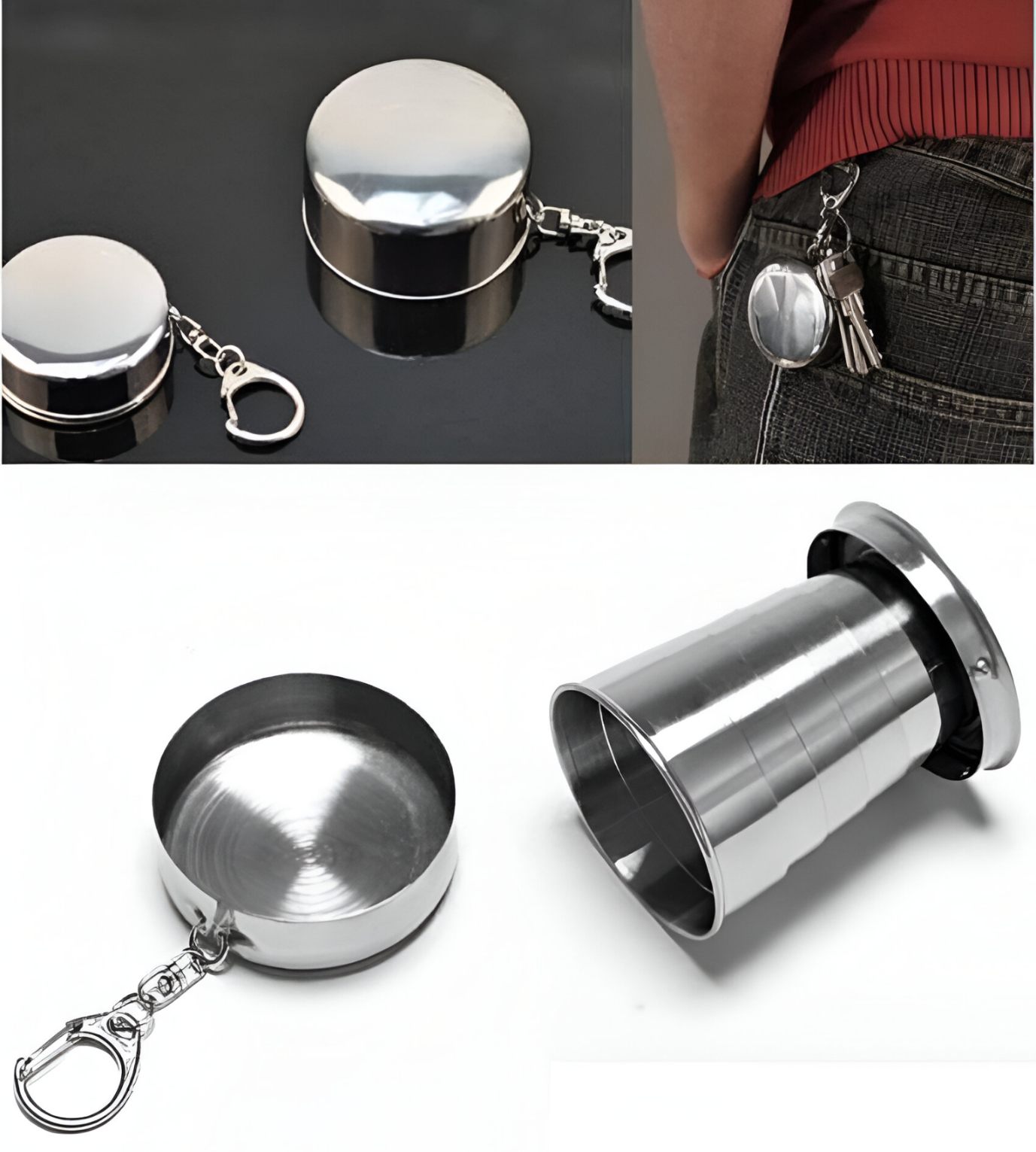 HP4 FOLDING STEEL CUP