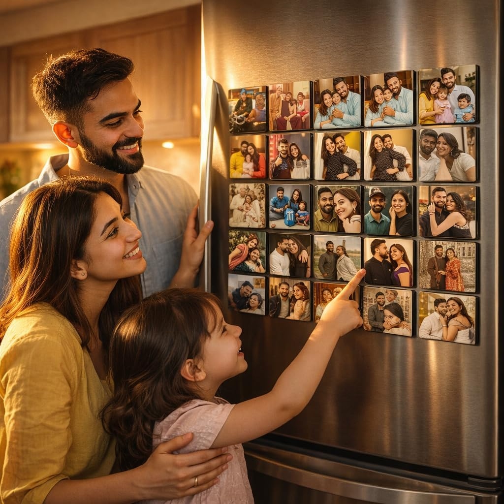 MG12 Personalized MDF Fridge Magnet