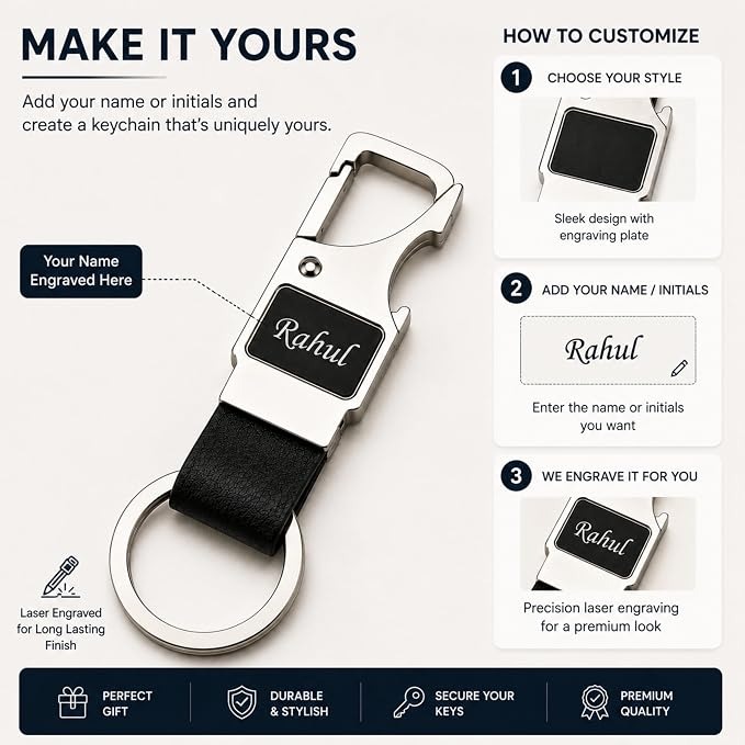 K14 Metal Keychain & Opner 2IN1