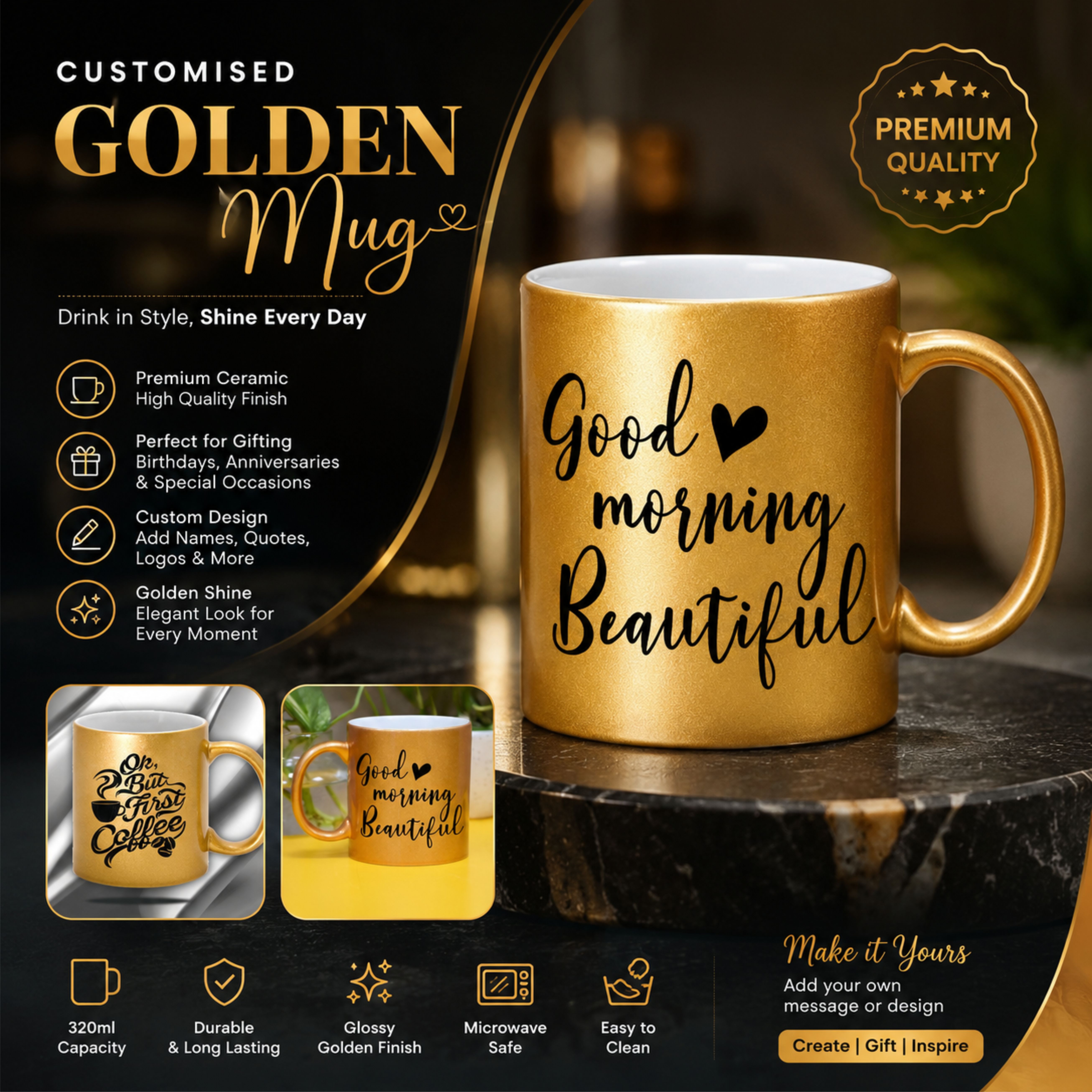 M5 Golden Mug 