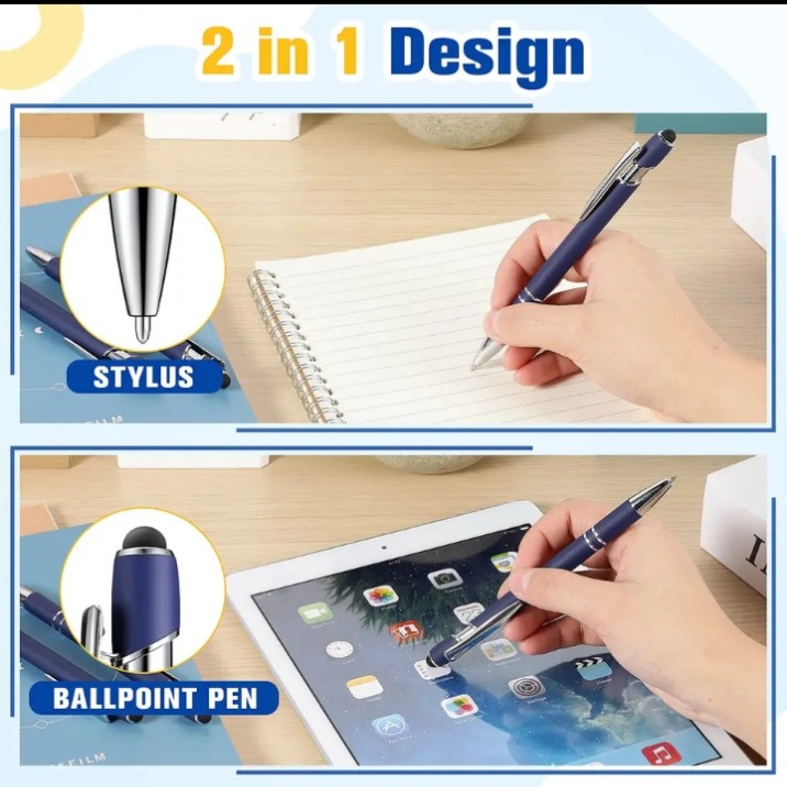 P23 2IN1 METAL BALL PEN