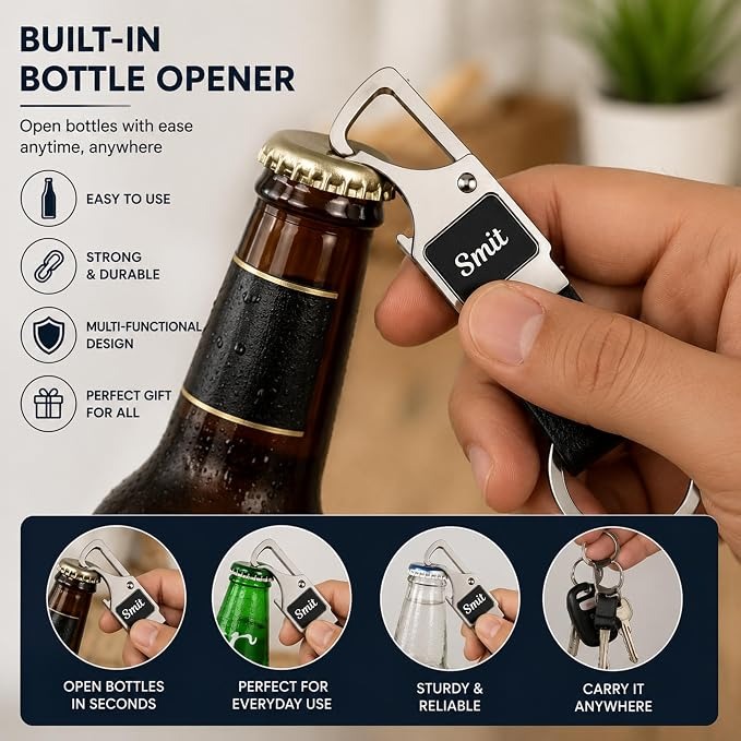 K14 Metal Keychain & Opner 2IN1